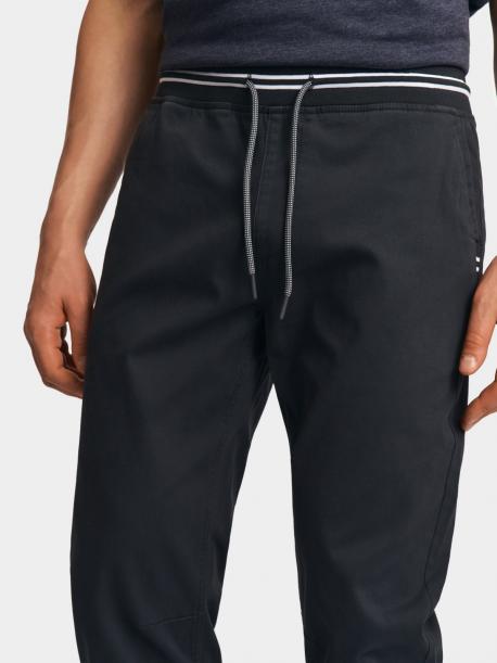 Брюки-джоггеры из хлопка на резинке ZOLLA