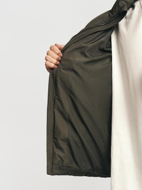 Тёплая куртка с воротником-стойкой ZOLLA