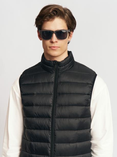 Утеплённый стёганый жилет на молнии ZOLLA