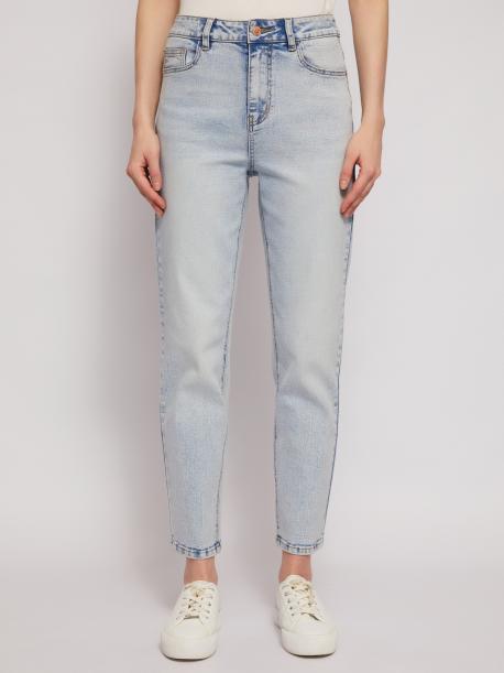 Джинсы силуэта Mom Slim с высокой посадкой ZOLLA