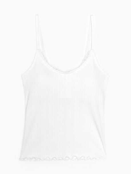 Бельевая майка-топ с вкладышами ZOLLA