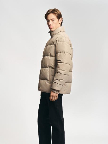 Тёплая куртка с воротником-стойкой ZOLLA