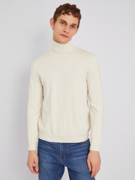 Тонкая трикотажная водолазка с воротником гольф ZOLLA