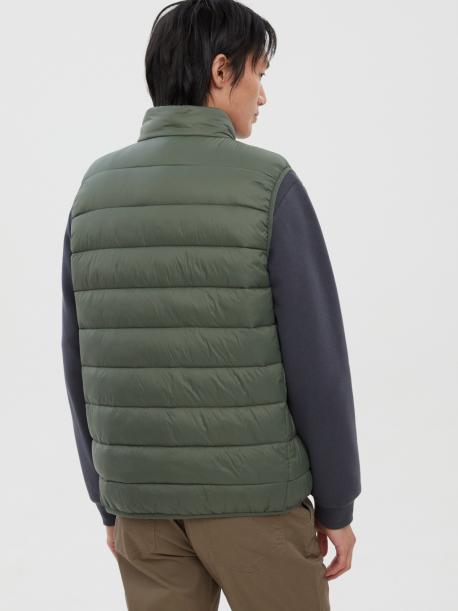 Утеплённый стёганый жилет на молнии ZOLLA