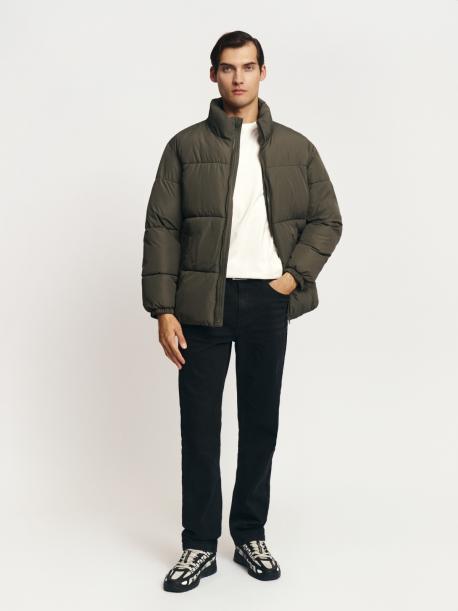 Тёплая куртка с воротником-стойкой ZOLLA