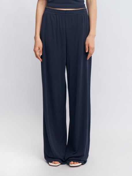 Прямые брюки на резинке ZOLLA