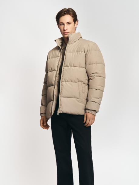 Тёплая куртка с воротником-стойкой ZOLLA