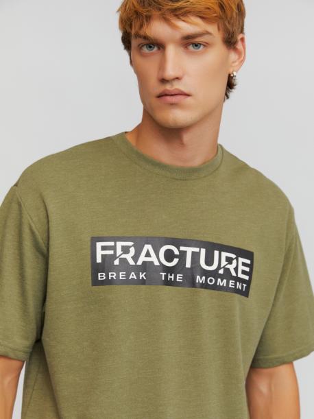 Футболка из плотного трикотажа ZOLLA