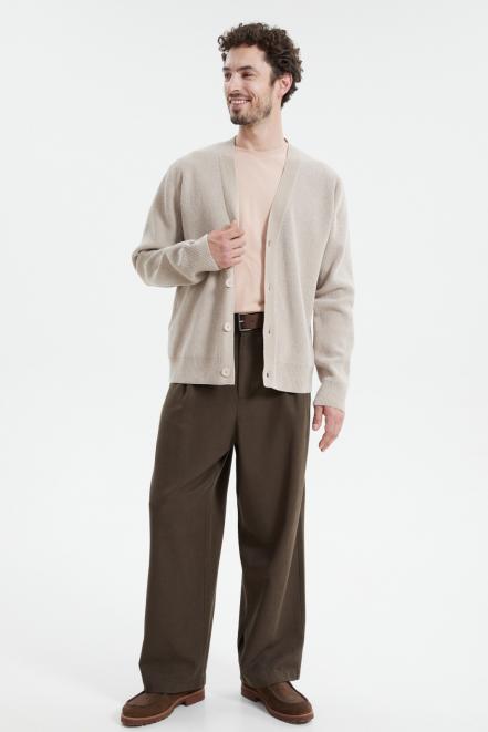 Вязаный кардиган на пуговицах ZOLLA