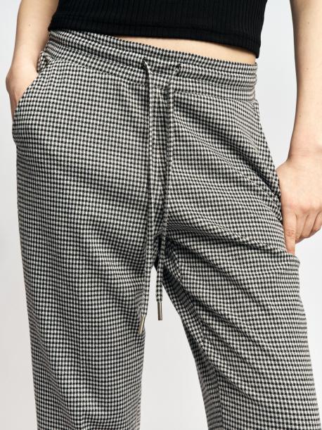 Брюки с поясом на резинке и стрелками ZOLLA