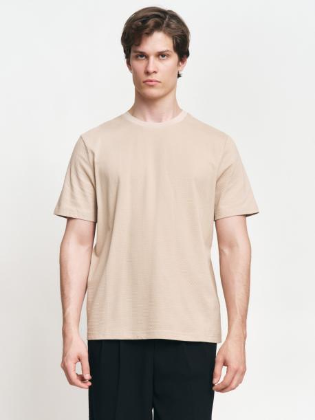 Футболка из хлопка с круглым вырезом ZOLLA