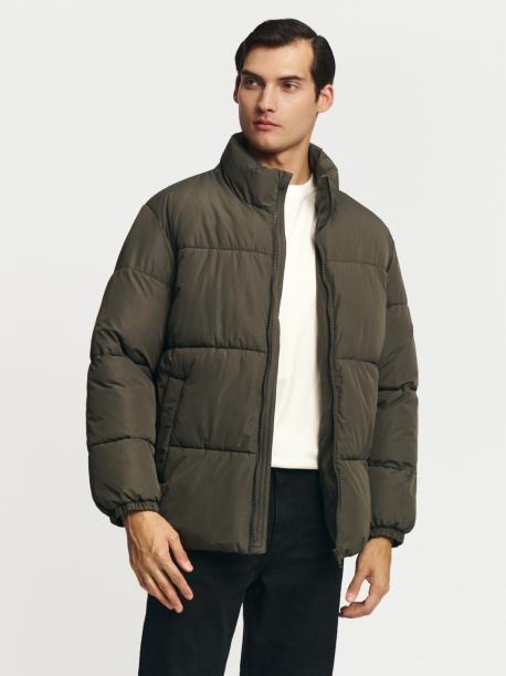 Тёплая куртка с воротником-стойкой ZOLLA