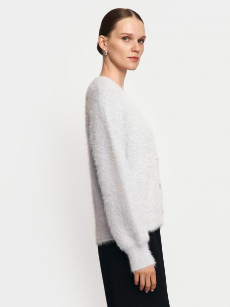 Вязаный кардиган на пуговицах ZOLLA