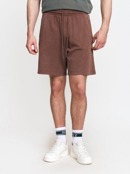 Трикотажные шорты из хлопка на резинке ZOLLA