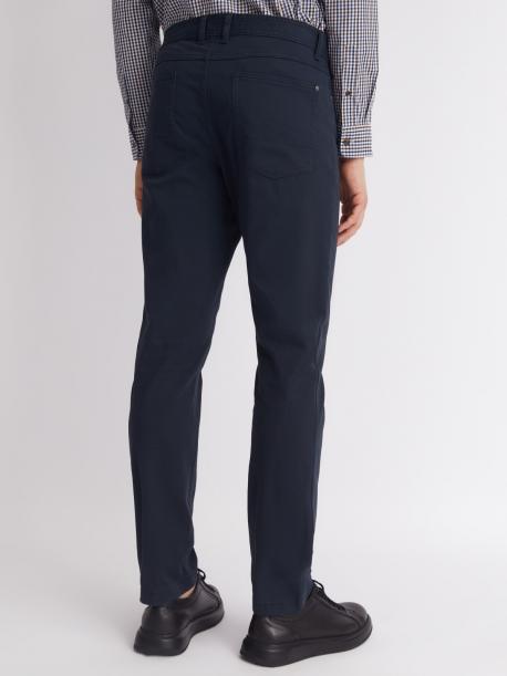 Брюки силуэта Slim из хлопка ZOLLA