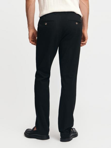 Брюки силуэта Slim из хлопка ZOLLA