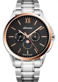 Швейцарские наручные  мужские часы  8283.R166QF. Коллекция Moonphase Adriatica