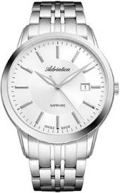Швейцарские наручные  мужские часы  8306.5113Q. Коллекция Classic Adriatica