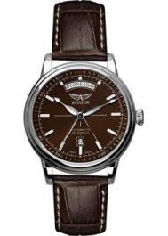 Швейцарские наручные  мужские часы  V.3.20.0.140.4. Коллекция Douglas Day-Date Aviator