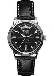 Швейцарские наручные  мужские часы  V.3.20.0.142.4. Коллекция Douglas Day-Date Aviator