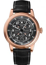 Швейцарские наручные  мужские часы  V.3.36.2.285.4. Коллекция Douglas Day-Date Aviator