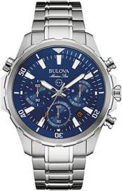 Японские наручные  мужские часы  96B256. Коллекция Marine Star Bulova