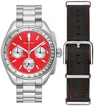 Японские наручные  мужские часы  96K115. Коллекция Lunar Pilot Chronograph Bulova