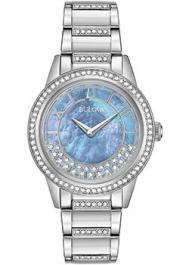 Японские наручные  женские часы  96L260. Коллекция Crystal Ladies Bulova