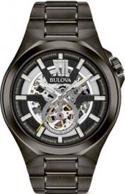 Японские наручные  мужские часы  98A179. Коллекция Maquina Bulova