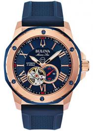 Японские наручные  мужские часы  98A227. Коллекция Marine Star Bulova