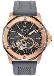 Японские наручные  мужские часы  98A228. Коллекция Marine Star Bulova