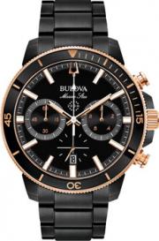 Японские наручные  мужские часы  98B302. Коллекция Marine Star Bulova