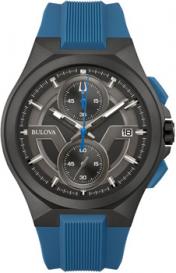 Японские наручные  мужские часы  98B380. Коллекция Maquina Bulova
