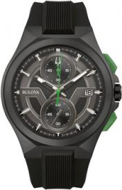 Японские наручные  мужские часы  98B381. Коллекция Maquina Bulova