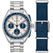 Японские наручные  мужские часы  98K112. Коллекция Lunar Pilot Chronograph Bulova