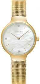 fashion наручные  женские часы  V241LXGWMG. Коллекция Mesh Obaku