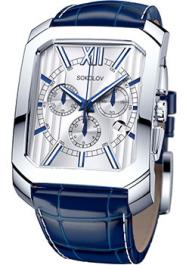 fashion наручные  мужские часы  144.30.00.000.01.03.3. Коллекция Gran Turismo Sokolov
