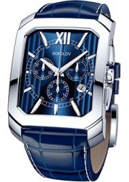 fashion наручные  мужские часы  144.30.00.000.03.03.3. Коллекция Gran Turismo Sokolov