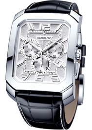 fashion наручные  мужские часы  144.30.00.000.05.01.3. Коллекция Gran Turismo Sokolov