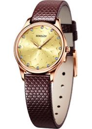 fashion наручные  женские часы  238.01.00.000.09.04.2. Коллекция Ideal Sokolov