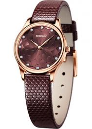 fashion наручные  женские часы  238.01.00.000.10.04.2. Коллекция Ideal Sokolov