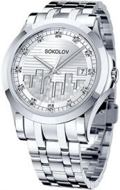 fashion наручные  женские часы  303.71.00.000.01.01.2. Коллекция My World Sokolov