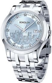 fashion наручные  женские часы  303.71.00.000.03.01.2. Коллекция My World Sokolov