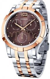 fashion наручные  женские часы  304.76.00.000.04.02.2. Коллекция My World Sokolov
