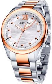 fashion наручные  женские часы  322.76.00.000.04.02.2. Коллекция My world Sokolov