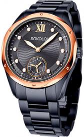 fashion наручные  женские часы  323.80.00.000.04.03.2. Коллекция My world Sokolov