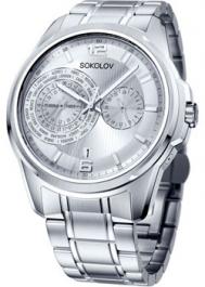 fashion наручные  мужские часы  340.71.00.000.01.01.3. Коллекция My World Sokolov