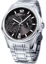fashion наручные  мужские часы  340.71.00.000.02.01.3. Коллекция My World Sokolov