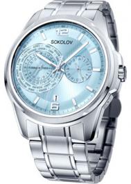 fashion наручные  мужские часы  340.71.00.000.04.01.3. Коллекция My World Sokolov
