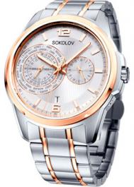 fashion наручные  мужские часы  340.76.00.000.05.02.3. Коллекция My World Sokolov